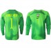 Günstige Brasilien Alisson Becker #1 Torwart Auswärts Fussballtrikot WM 2022 Langarm